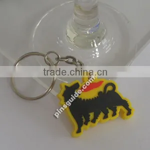 Factory Supplier Wholesale 3d Soft Pvc Keychain thumbnail-1