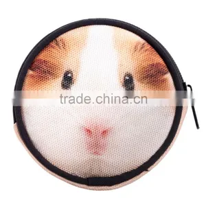 New Design Wholesale 3D Printing Emoji Custom Animal Coin Purse thumbnail-1