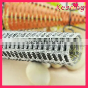 Fashion Square Crystal Rhinestone Mesh WRT-002 thumbnail-2