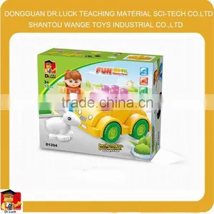 Bubble Car With Rabbit Block Set thumbnail-1