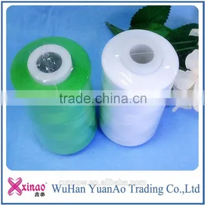 100 % Spun Polyester Sewing Thread for Sewing Handbags and Socks Manufacturer With Cheap Price thumbnail-1