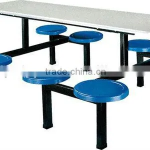 Metal Frame Dining Seats/Plastic Dining Table thumbnail-1