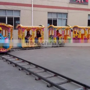 Super Supplier Amusement Park Mini Train Rides, Playground Rides Elephant Mini Train for Kids Quality Choice thumbnail-1