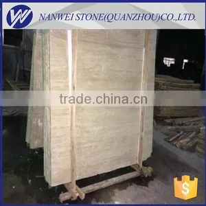Beige Travertine Marblle Tiles for Shopping Building,metro Station Wall Cladding Tiles thumbnail-5