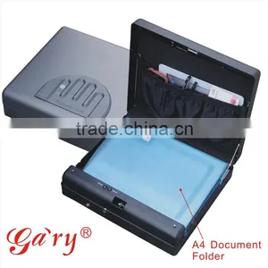Wholesale- MS550 Micro Vault Biometric Fingerprint A4 Document File Storage Steel Safe Box thumbnail-2
