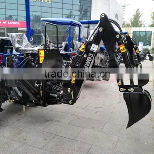 Mini Tractor With Backhoe thumbnail-1