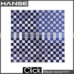 LP128 300X300MM Purple Make Mosaic Glass Hurricane Candle Holder thumbnail-1