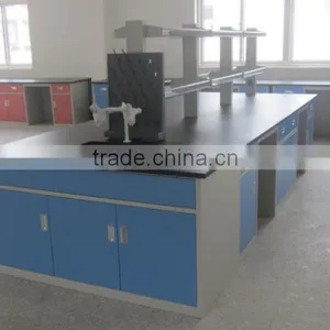 Steel Laboratory Furniture Lab Work Bench Epoxy Resin Lab Bench Top thumbnail-5