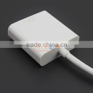 Fashion Thunderbolt Mini Display Port DP to VGA Cable For IMAC Macbook Air Pro New Arrival thumbnail-4