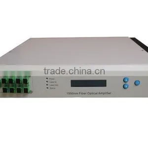 2U 1550nm Optical Fiber Amplifier EDFA With High Output Power thumbnail-1