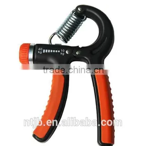 Fitness Gym Adjustable Hand Grip Crossfit Leather Hand Grip thumbnail-1