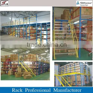 Factory Manufactured Favorable Warehouse Multi-Level Mezzanine Rack thumbnail-1