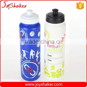 Orange Color Custom Logo Food Safe Plastic Water Bottle BPA Free 1000ML From JoyShaker Factory thumbnail-3
