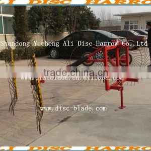 Hot Rearmounted Finger-wheel Rake With 4 Plates thumbnail-1
