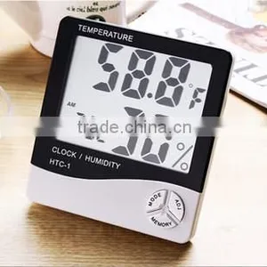 Top Selling Wall Clock Room Kitchen Digital Temperature Hygrometer Thermometer thumbnail-1