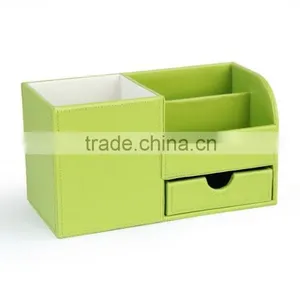 Antique Textilene(PVC) 2 Tier Desk Organizer/document Tray thumbnail-3