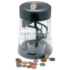 Electronic Digital Money Saving Coin Sorter Counting Jar thumbnail-2