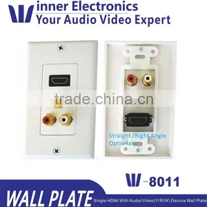 High Quality 3 Rca Wall Plate ( tv Wall Plate ) thumbnail-1