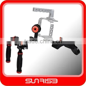 Sunrise DSLR Shoulder Mounted Systems With Camera Cage for Camera Video Film thumbnail-1