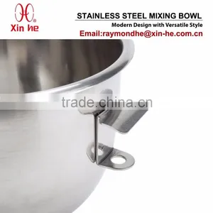 Kitchen Bakery Food Machine Component, Commercial Stainless Steel Mixing Bowl for 10 QT Liters Vollrath Hobart Globe Mixer thumbnail-5