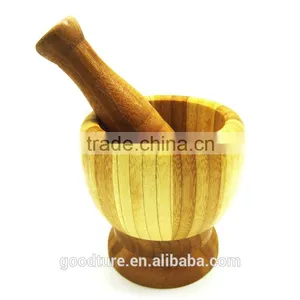 Bamboo Daily Household Utensils Garlic Pounder Daosuan Device thumbnail-1