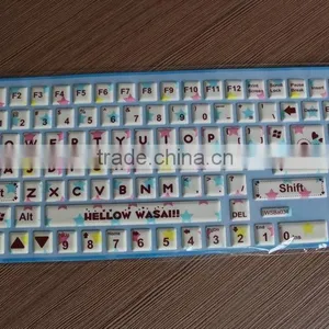 Kids Fashionable Diy Decoration Keyboard Foam Puffy Sticker thumbnail-1