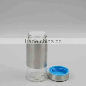 125ml Salt & Pepper Glass Bottle With Stainless Steel Coating thumbnail-2