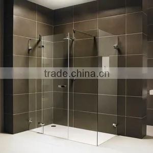 2015 Frameless Pivot Shower 8mm Glass Door thumbnail-3