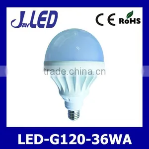 Aluminum Body High Power E27 Led G120 Bulb 36W thumbnail-1