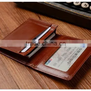 2015 Cheap Promotional Card Holder Soft Leather Business Card Holder thumbnail-2