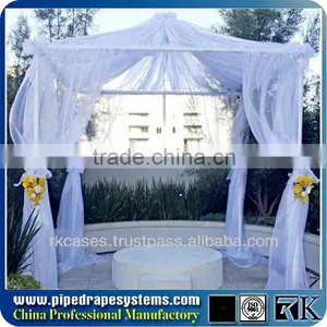 Beautiful Wedding Decoration of Square Tent Pipe and Drapes With Competitive Prices thumbnail-3