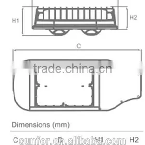 40W COB LED LIGHT ENGINE AC MODULAR LED STREET LIGHT Sale Led Solar Street Lamp thumbnail-2