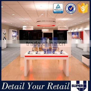 Mobile Phone Display Cabinet, Cell Phone Display Glass Cabinet for Retail Shop thumbnail-1