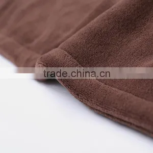 Soft Microfleece Electric Heated Overblanket Chocolate thumbnail-5