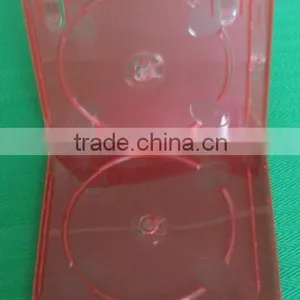 11mm Bluray Dvd Case Red Double With Print Blu-ray Logo thumbnail-3