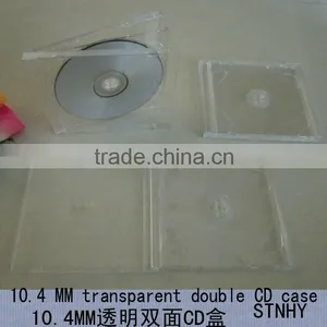 10.4mm Double Clear Jewel CD Case thumbnail-1
