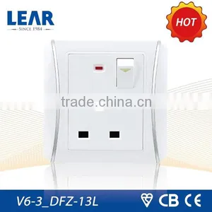 Newest Design V6-3 Series Wall Switch and Socket uk thumbnail-1