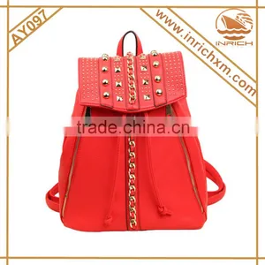 Tianfenghandbag Vintage Leather Backpack Women Fashionable Casual Style PU Backpack Korean Style Quality Choice thumbnail-2