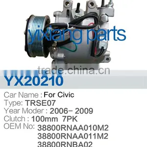 38800RNAA010M2 Automotive DC Air Conditioning Compressor For Civic thumbnail-2