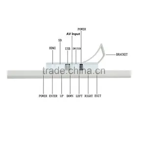 AD181 Wholesale 19" TFT LCD Led tv Screen 19 Inch Tft Replacement Lcd Display Advertising Player thumbnail-3