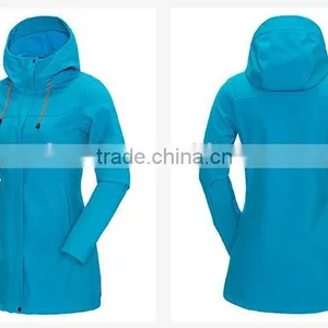 Fashion Windproof Warm Keeper Jackets Outdoor Long Softshell Jackets Winter Jacket Women thumbnail-1