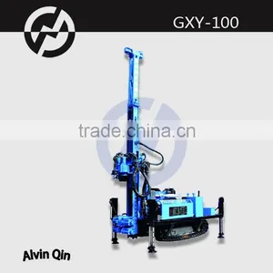 Borewell Drilling Rig GXY-100 Hydraulic Air Water Drilling Rig thumbnail-1