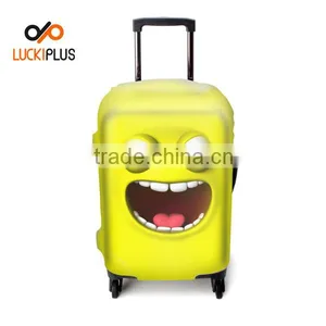 Luckiplus Polyester Spandex Luggage Trolley Case Cover,Protectable /waterproof Luggage Cover thumbnail-1