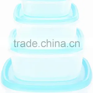 Square Plastic Food Containers, Lunch Box thumbnail-1
