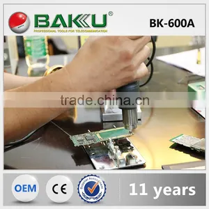 Brushless Fan and Low Noise Hot Air Rework Stationn With One Hot Air Gun (BK-600A Soldering Station) thumbnail-1