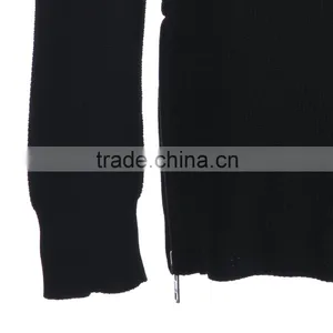 Women Spring Elegant Pullover With Zippers Turkish Knitwear Supplier in Turkey Ladies Sweater Pullover Dress Producer in Turkey thumbnail-4