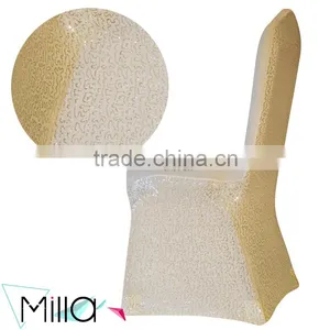 Sequined Spandex Chair Cover thumbnail-3