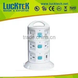 12way Universal Hand Held Socket With 4 Port USB thumbnail-1