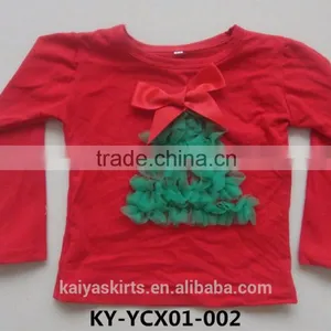 2016 Kids Clothes Long Sleeve Latest Design Girls Top Blouse thumbnail-4
