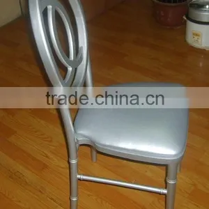New Design Back Silver Wood Chiavary Phoenix Chair thumbnail-5